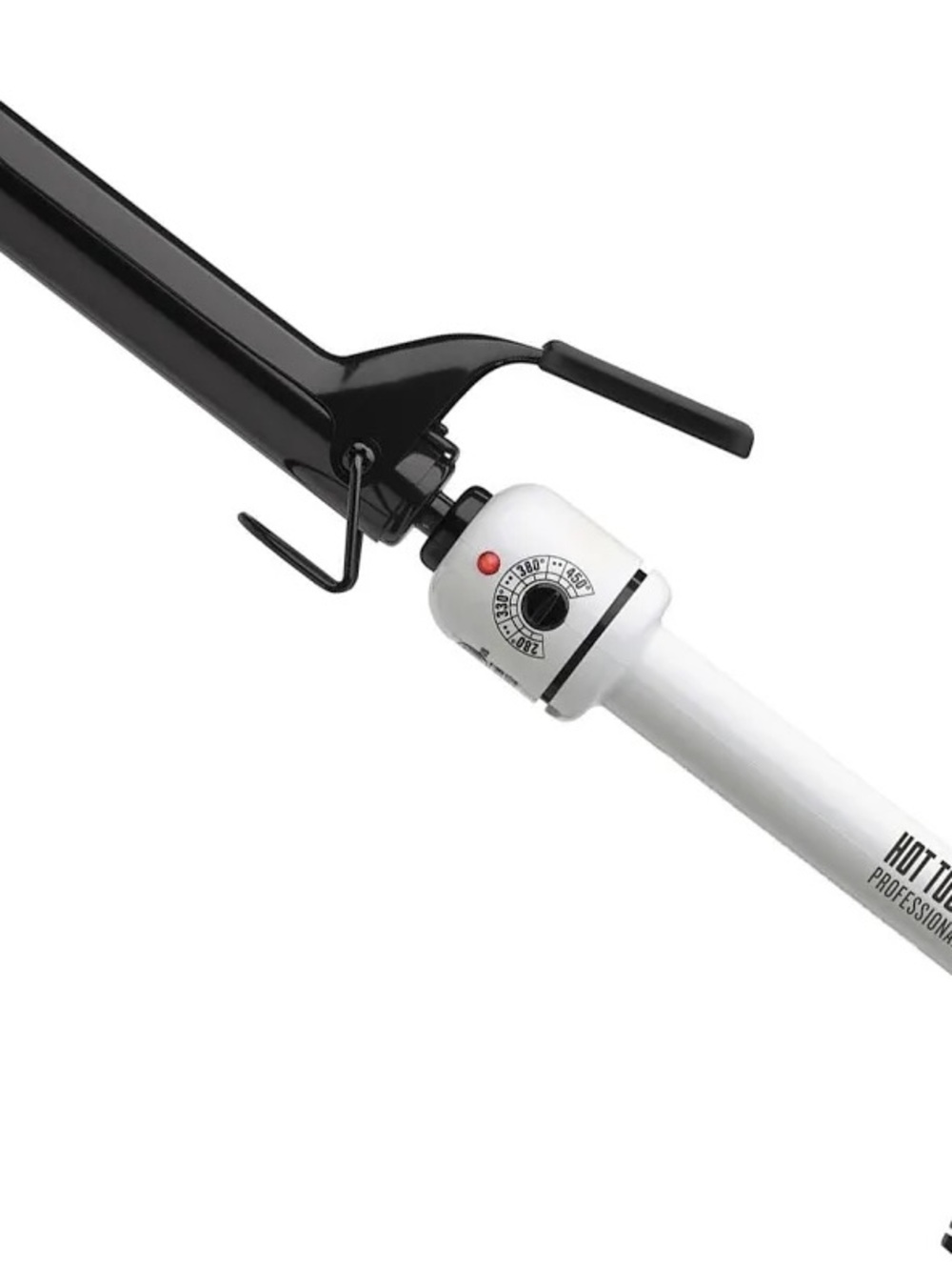 Hot Tools Professional 1" Black and White Curling Iron